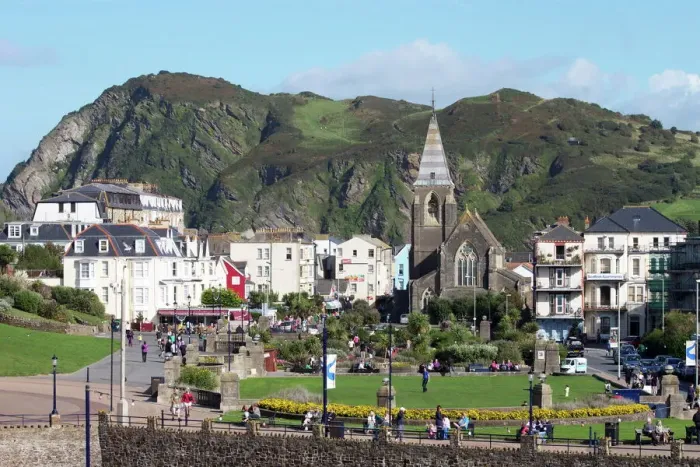 Framed Print : Ilfracombe Town Centre Print Framed Print : Ilfracombe Town Centre Print