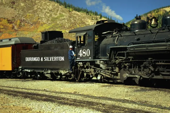 Framed Print : Durango and Silverton Passenger Steam Train Print Framed Print : Durango and Silverton Passenger Steam Train Print