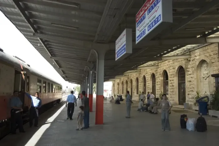 Framed Print : Aleppo Train Station Print
