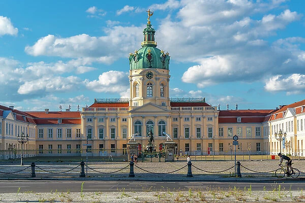 View of Charlottenburg Palace at Schloss Charlottenburg, Berlin, Germany, Europe