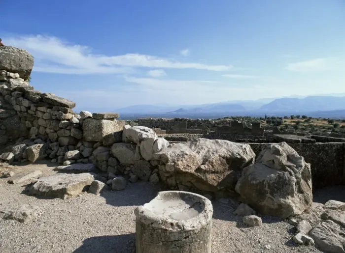 Framed Print : Mycenaean Landscape Print Framed Print : Mycenaean Landscape Print