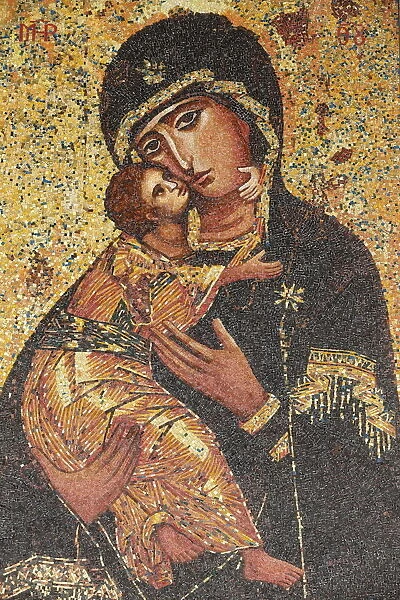 Virgin and Child, Basilica of the Annunciation, Nazareth, Galilee, Israel, Middle East