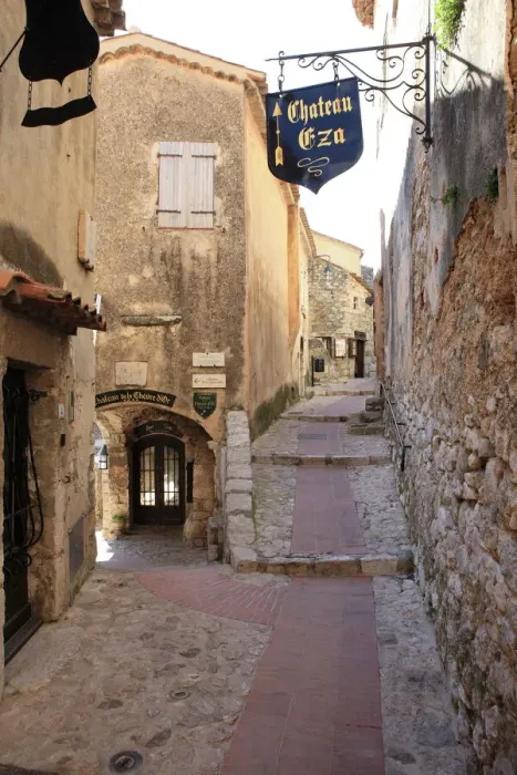 Framed Print : Village of Eze Print Framed Print : Village of Eze Print