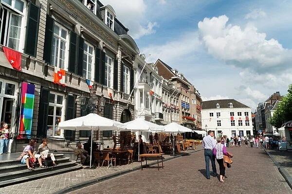 Vrijthof Square, Mstricht, Limburg, The Netherlands, Europe