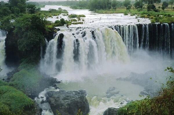 Waterfall, Blue Nile near Lake Tana, Gondar, Ethiopia, Africa