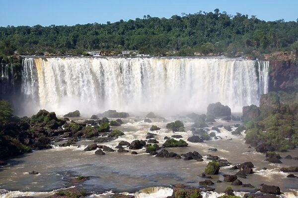 Waterfalls, Iguazu National Park, UNESCO World Heritage Site, Argentina, South America