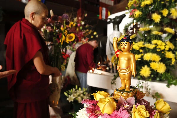Wesak (Buddhas birthday, awakening and nirvana) celebration at the Great Buddhist
