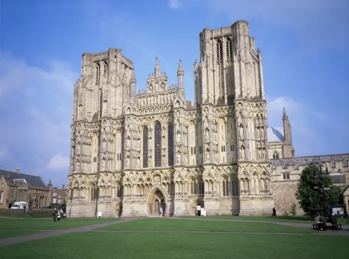 Framed Print : Wells Cathedral West Front Print Framed Print : Wells Cathedral West Front Print
