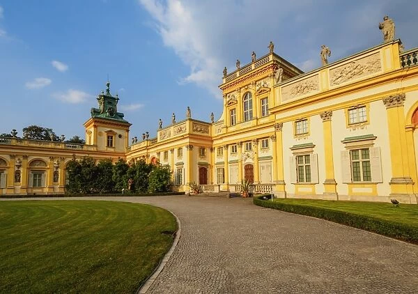 Wilanow Palace, Warsaw, Masovian Voivodeship, Poland, Europe