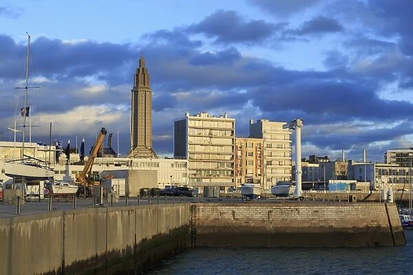 Yacht Marina in Le Havre, Normandy, France, Europe