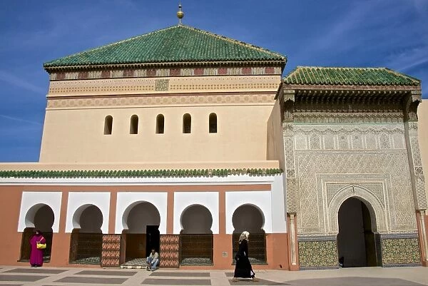 Zawiyya of Sidi Bel Abbes, Marrakech, Morocco, North Africa, Africa