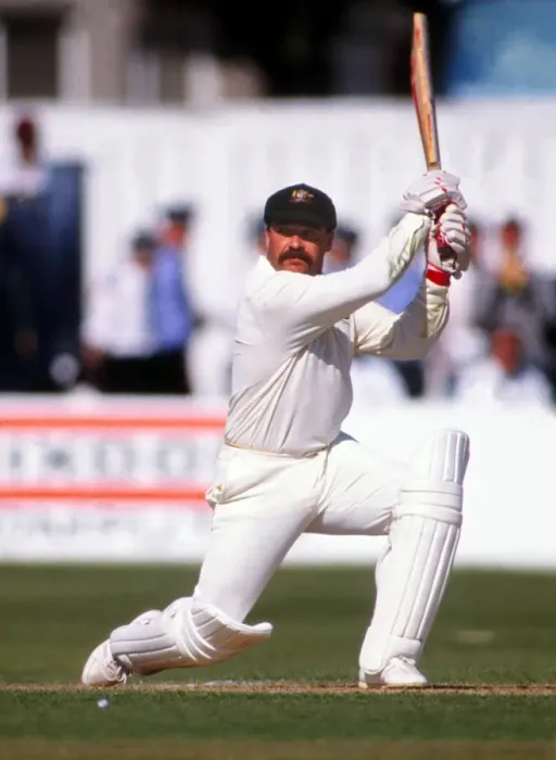 Framed Print : David Boon Cricket Print - England vs. Australia at Trent Bridge 1989 Framed Print : David Boon Cricket Print - England vs. Australia at Trent Bridge 1989