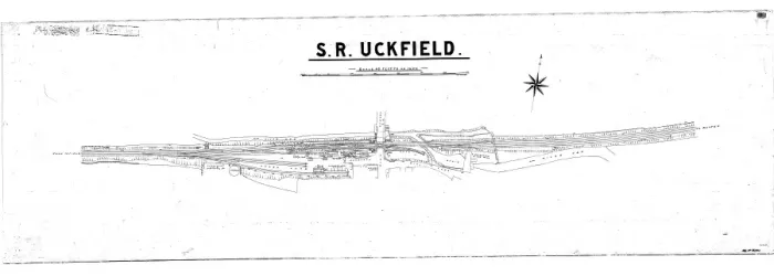 Framed Print : Uckfield Station Print Framed Print : Uckfield Station Print