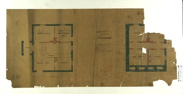 Untitled drawing for Swindon Station building [n. d. ]