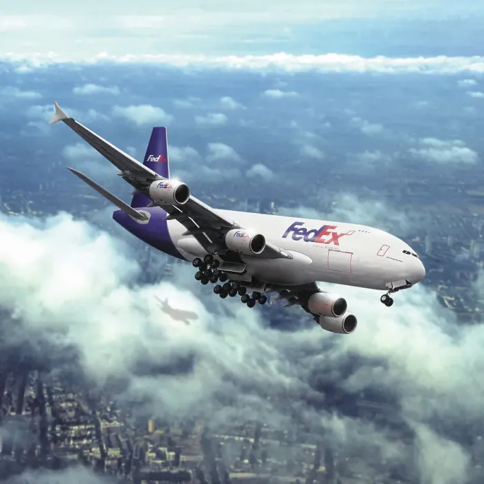 Framed Print : Flight FEDEX380 Print Framed Print : Flight FEDEX380 Print