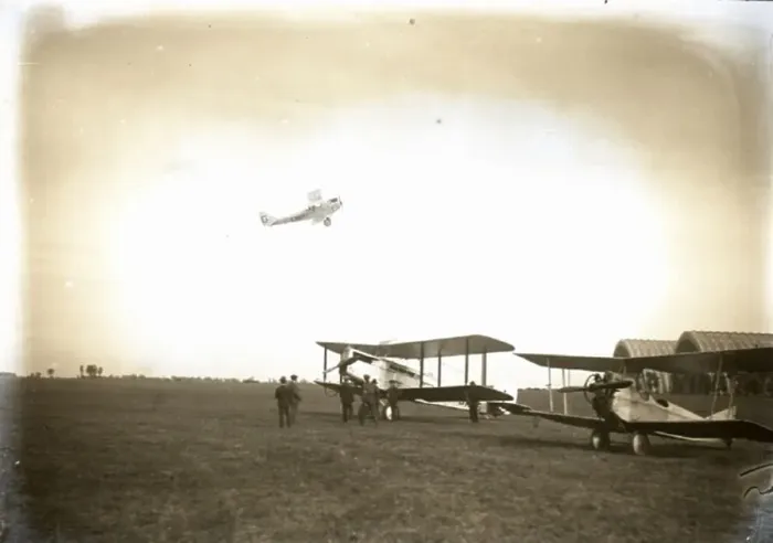 Framed Print : Oncelet in Flight Print, 1926 Framed Print : Oncelet in Flight Print, 1926