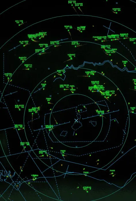 Framed Print : UK Radar Screen Print Framed Print : UK Radar Screen Print