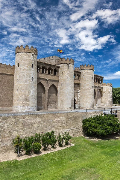 Aljaferia Palace, Zaragoza, Aragon, Spain