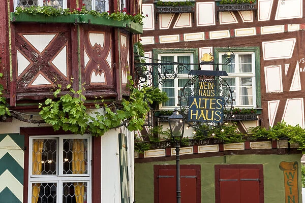 The Altes Haus (Old House), Bacharach, Rhine Valley, Germany