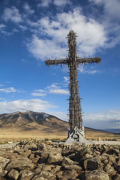 Armenia, Artashavan, Giant cross consisting of 1712 big and small crosses which symbolise