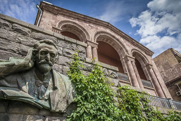 Armenia, Yerevan, home museum of Hovhannes Tumanyan, greatest Armenian poet