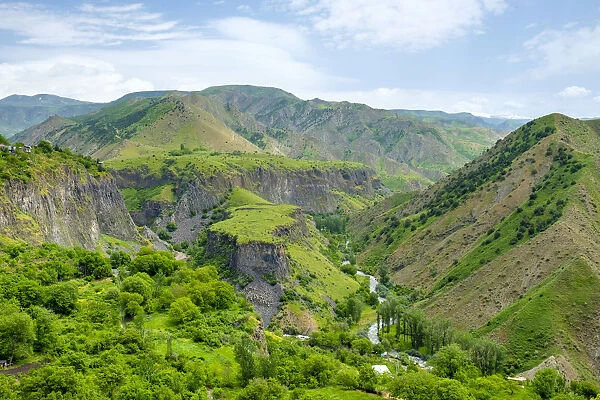 Azat River Gorge, UNESCO World Heritage Site, Garni, Kotayk Province, Armenia