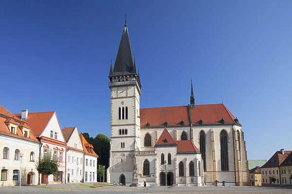 Basilica of St Egidius in Radnicne Square, Bardejov (UNESCO World Heritage Site)