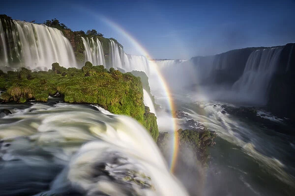 Brazilian side of Iguazu waterfall, southern Brazil