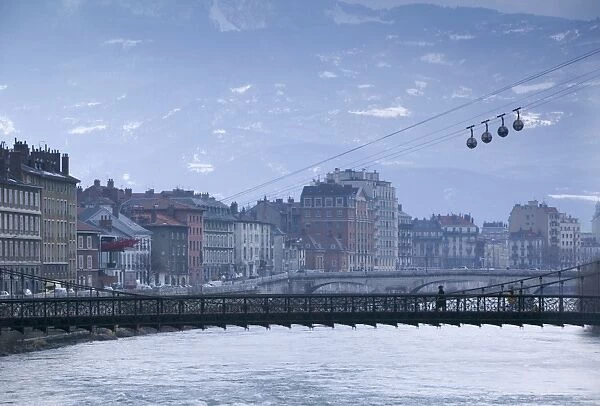 Cable Car, Grenoble, Isere, France