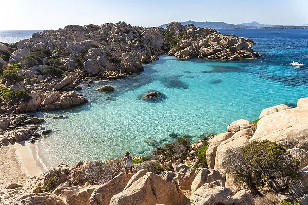Cala Coticcio at Caprera Island, La Maddalena Archipelago, Sardinia, Italy