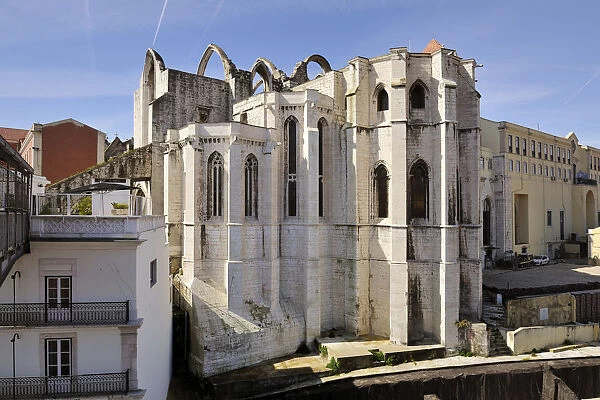 Carmo convent, Lisbon. Portugal