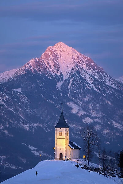 Church of St. Primoz and Storzic Mountain, Jamnik, Slovenia