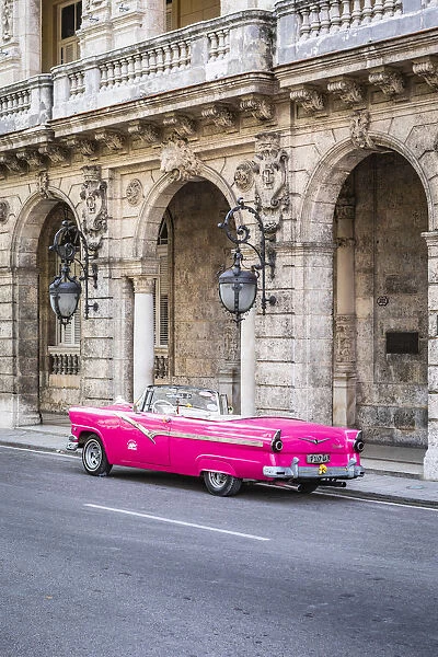 Classic car in Centro Habana District, Havana, Cuba