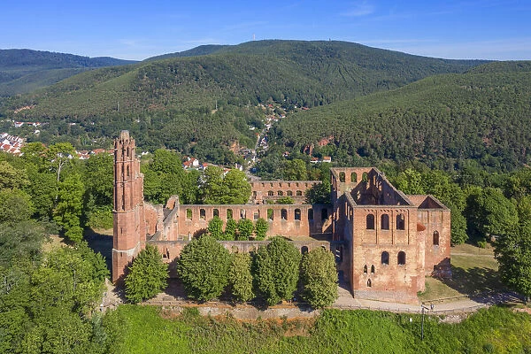 Cloister ruin Limburg near Bad Durkheim, Palatinate wine road, Rhineland-Palatinate, Germany