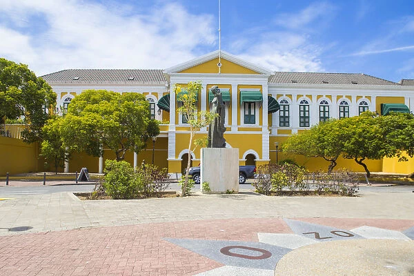 Curacao, Willemstad, Punda, Fort Amsterdam, Governors Palace and Fort Church museum