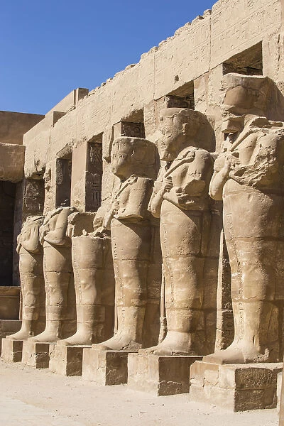 Egypt, Luxor, Karnak Temple, Temple of Ramses II