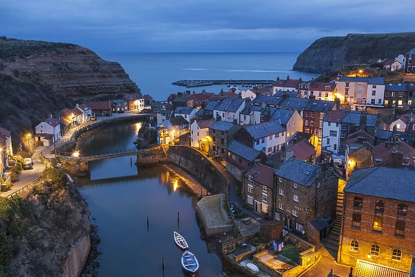 England, Yorkshire, Staithes