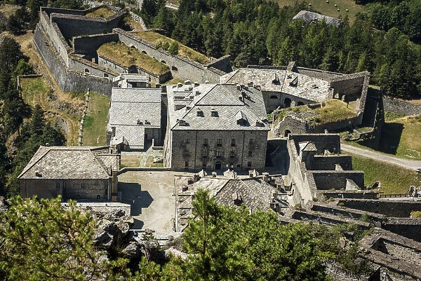 europe, Italy, Piedmont. Fort Fenestrelle near to Turin