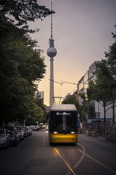 Fernsehturm tower, Mitte, Berlin, Germany