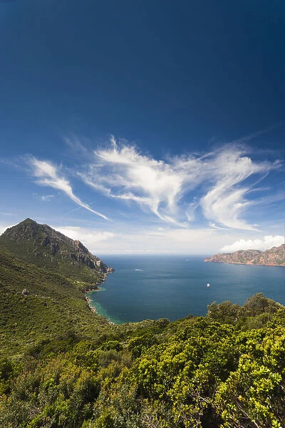 France, Corsica, Corse-du-Sud Department, Corsica West Coast Region, Golfe de Girolata