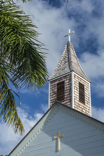 French West Indies, St-Barthelemy, Gustavia, Anglican Church