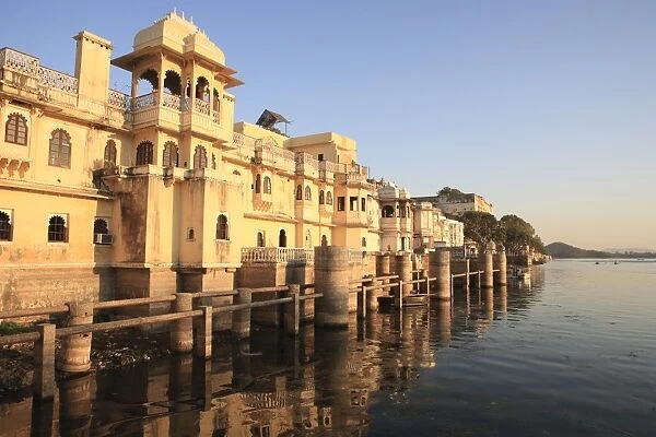 Gangaur Ghat, Pichola Lake, Udaipur, Rajasthan available as Framed Prints,  Photos, Wall Art and Photo Gifts