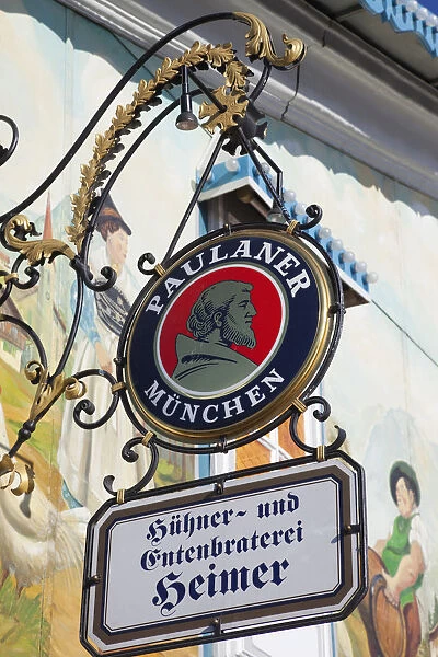 Germany, Bavaria, Munich, Pub Signs