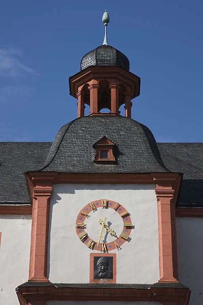 Germany, Rhineland-Palatinate, Koblenz, Florinsmarkt, clock tower