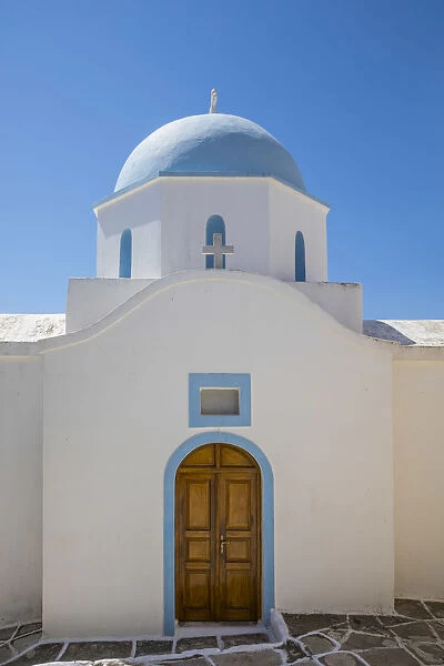 Greek Orthodox chapel, Lefkes Village, Paros, Cyclade Islands, Greece