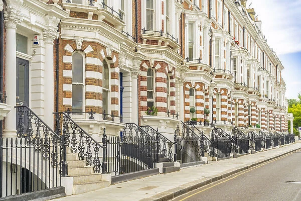 Hornton Street, Kensington, London, England, UK