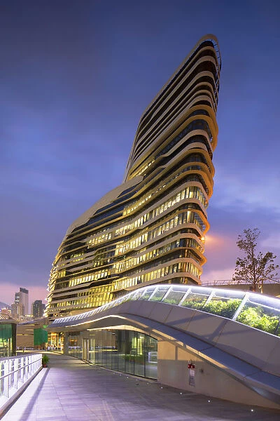 Innovation Tower (designed by Zaha Hadid) of the Hong Kong Polytechnic University