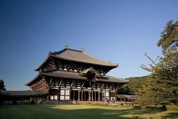 Japan, Honshu Island, Nara, Todai-Ji Temple, Daibutsu-den Hall (Hall of the Great Buddha)