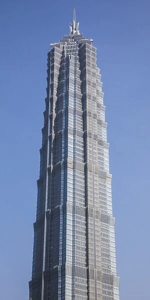 Jinmao Tower, Lujiazui financial district, Pudong, Shanghai, China