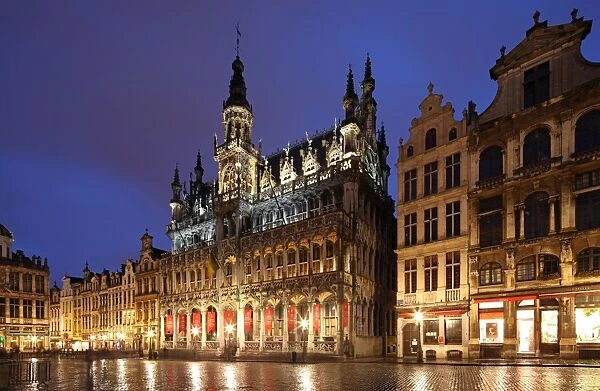 The Maison du Roi (Kings House) on the famous Grande Place in the City Centre of Brussels